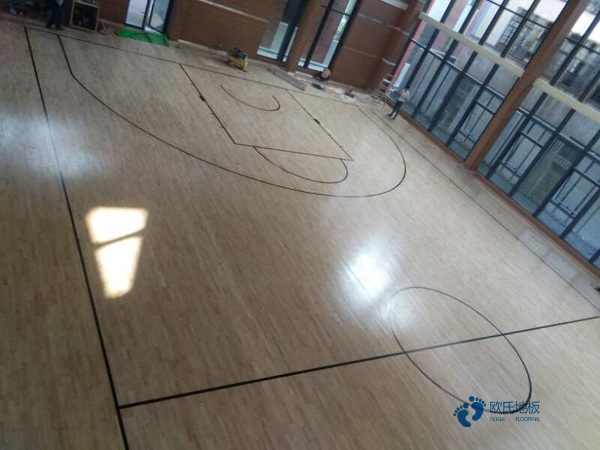 籃球木地板施工流程百度文庫(kù)2